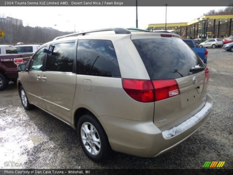 Desert Sand Mica / Fawn Beige 2004 Toyota Sienna XLE Limited AWD