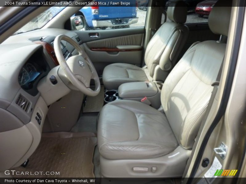Desert Sand Mica / Fawn Beige 2004 Toyota Sienna XLE Limited AWD