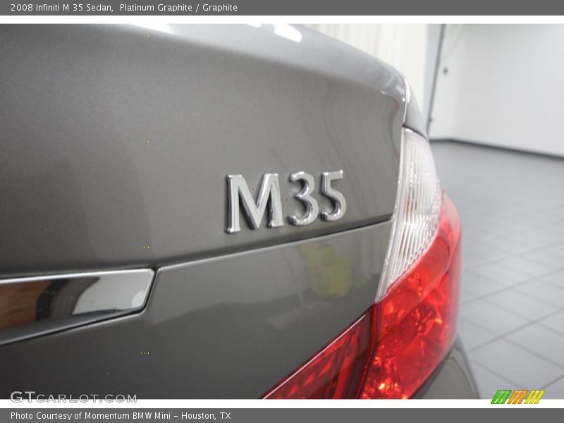Platinum Graphite / Graphite 2008 Infiniti M 35 Sedan