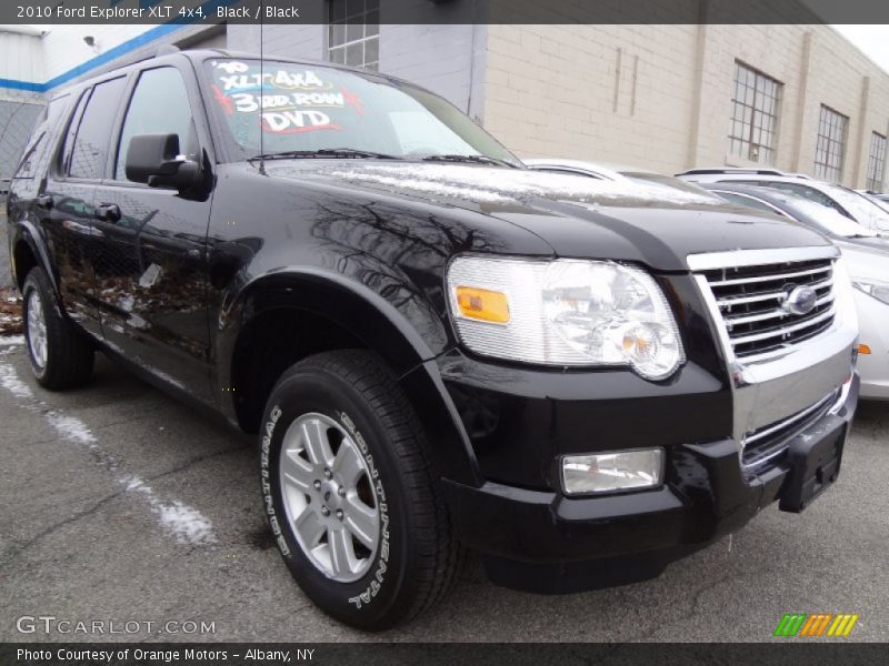 Black / Black 2010 Ford Explorer XLT 4x4