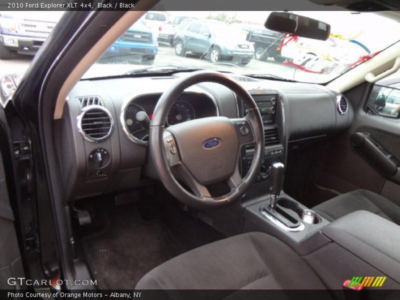 Black / Black 2010 Ford Explorer XLT 4x4