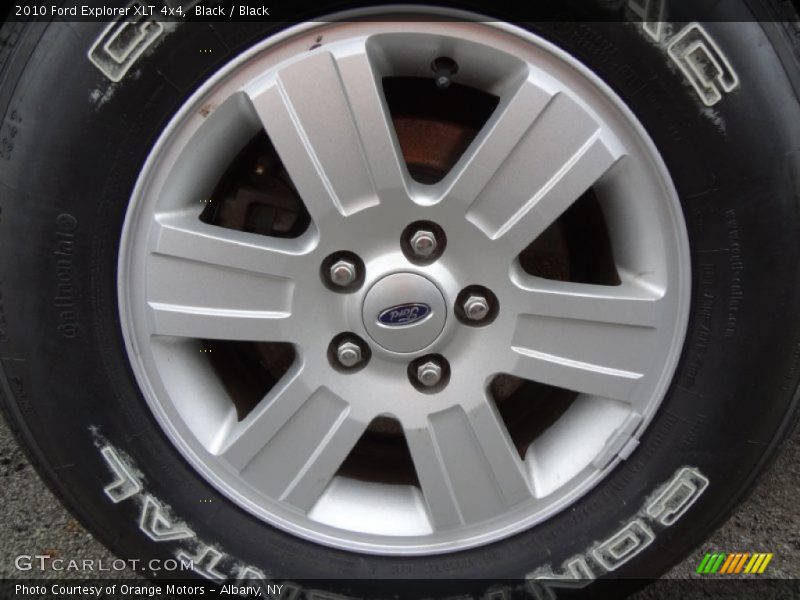 Black / Black 2010 Ford Explorer XLT 4x4