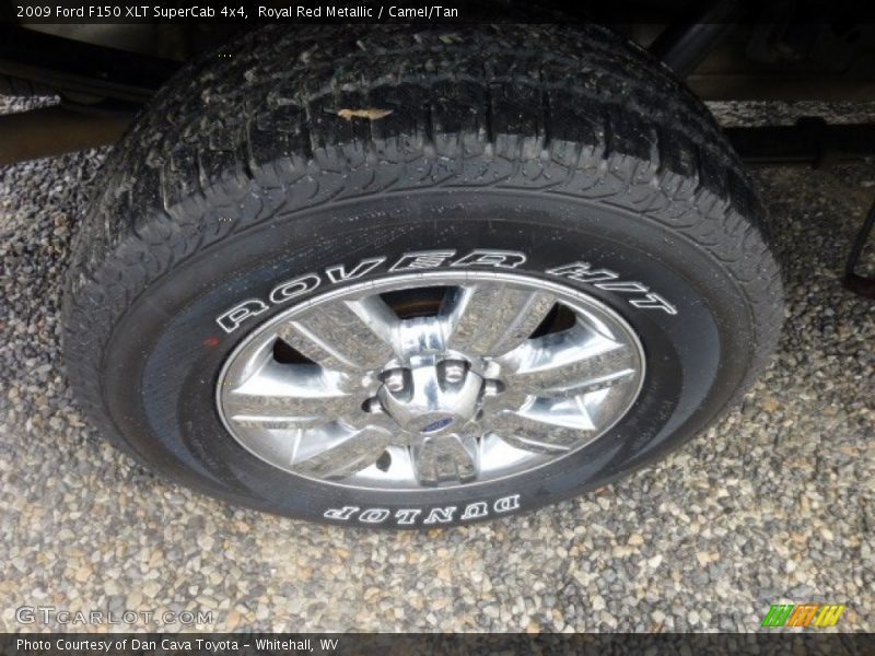 Royal Red Metallic / Camel/Tan 2009 Ford F150 XLT SuperCab 4x4