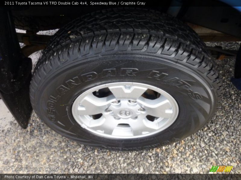 Speedway Blue / Graphite Gray 2011 Toyota Tacoma V6 TRD Double Cab 4x4