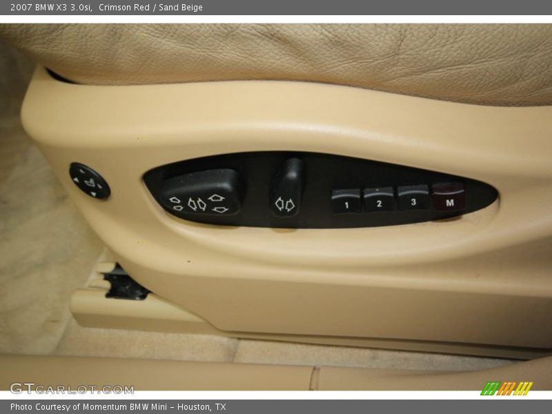 Controls of 2007 X3 3.0si