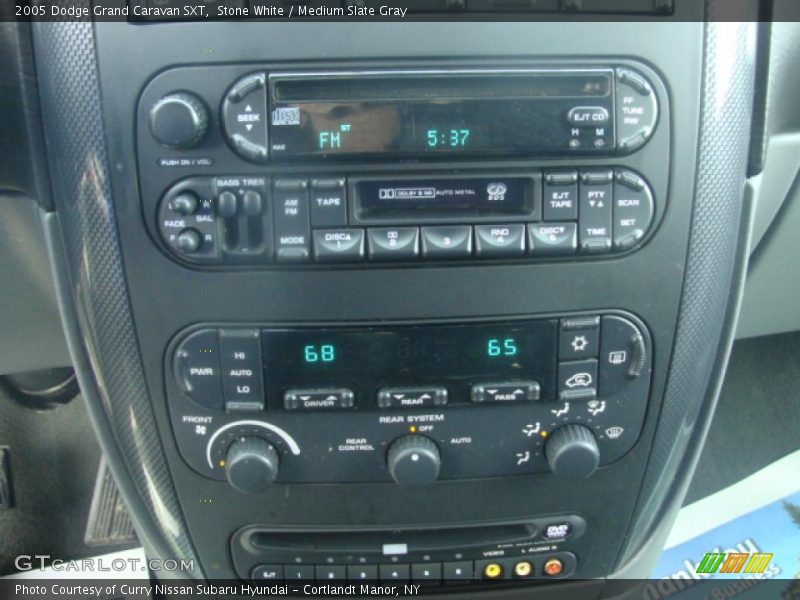 Stone White / Medium Slate Gray 2005 Dodge Grand Caravan SXT