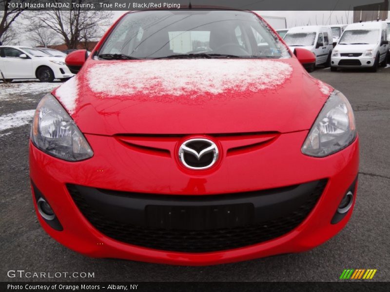 True Red / Black/Red Piping 2011 Mazda MAZDA2 Touring