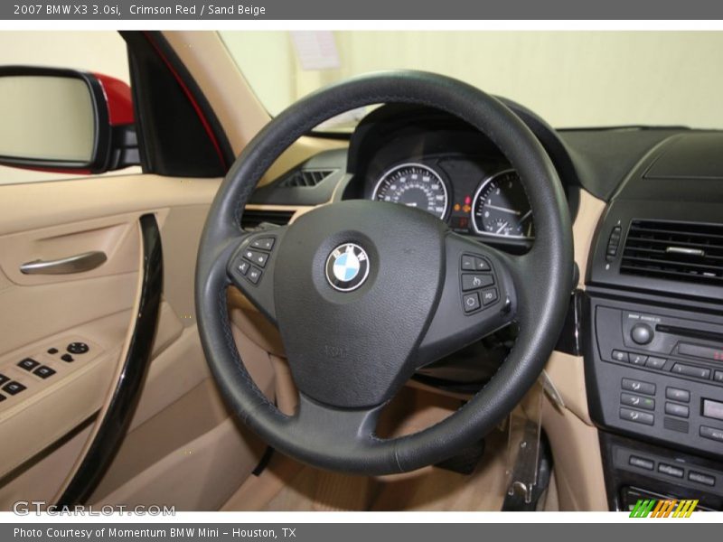  2007 X3 3.0si Steering Wheel