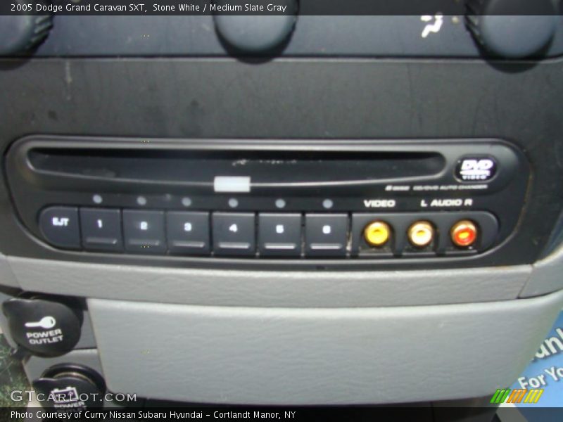 Stone White / Medium Slate Gray 2005 Dodge Grand Caravan SXT