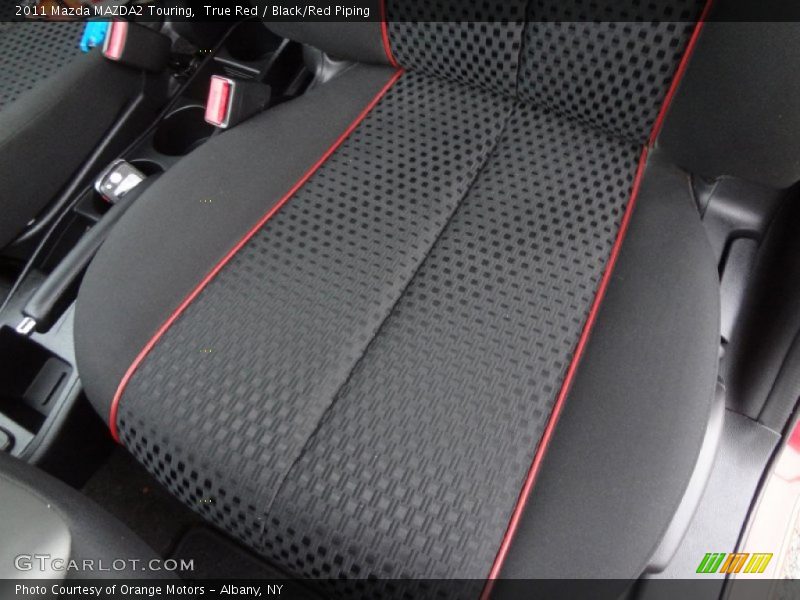 Front Seat of 2011 MAZDA2 Touring