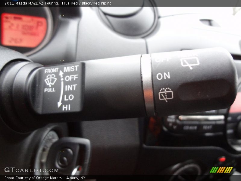 True Red / Black/Red Piping 2011 Mazda MAZDA2 Touring
