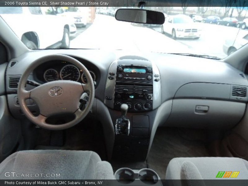 Silver Shadow Pearl / Stone Gray 2006 Toyota Sienna CE