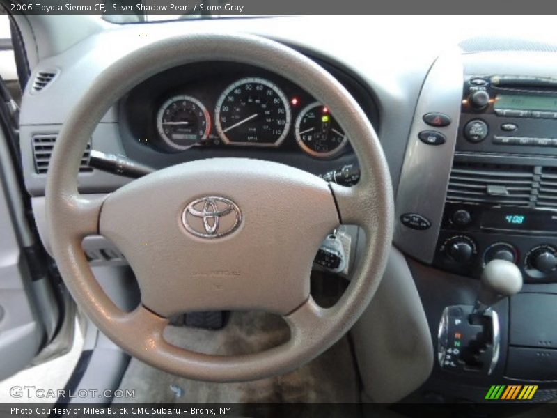 Silver Shadow Pearl / Stone Gray 2006 Toyota Sienna CE