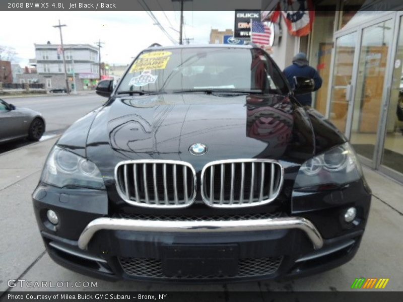Jet Black / Black 2008 BMW X5 4.8i