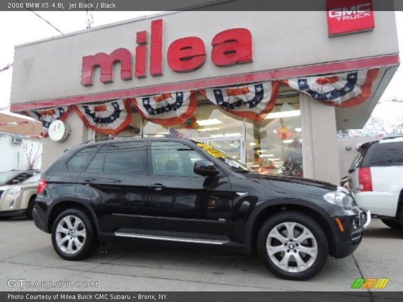Jet Black / Black 2008 BMW X5 4.8i