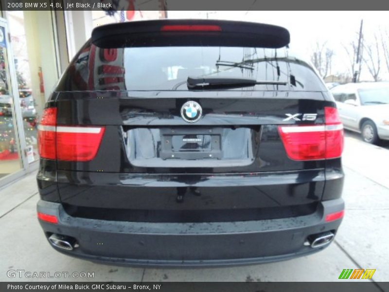 Jet Black / Black 2008 BMW X5 4.8i