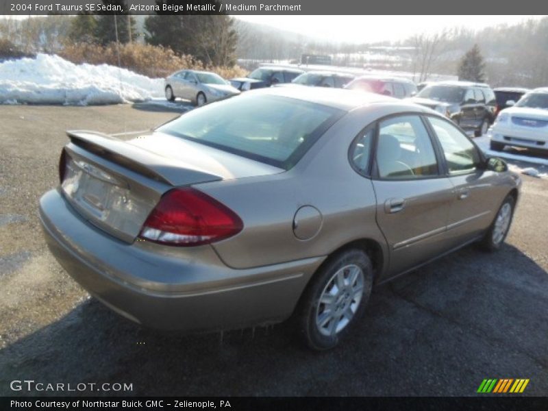 Arizona Beige Metallic / Medium Parchment 2004 Ford Taurus SE Sedan