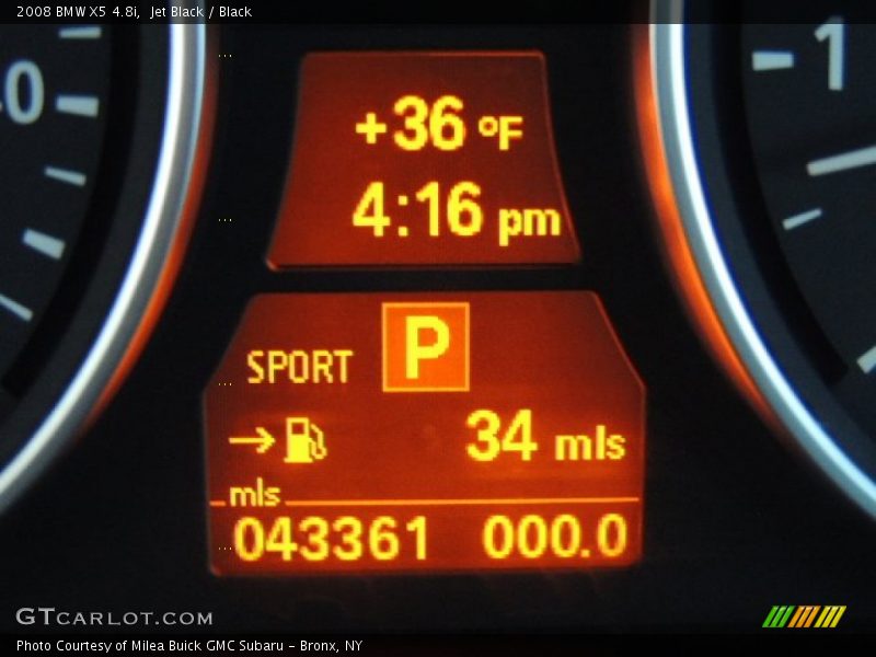 Jet Black / Black 2008 BMW X5 4.8i