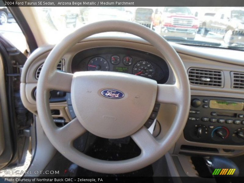 Arizona Beige Metallic / Medium Parchment 2004 Ford Taurus SE Sedan
