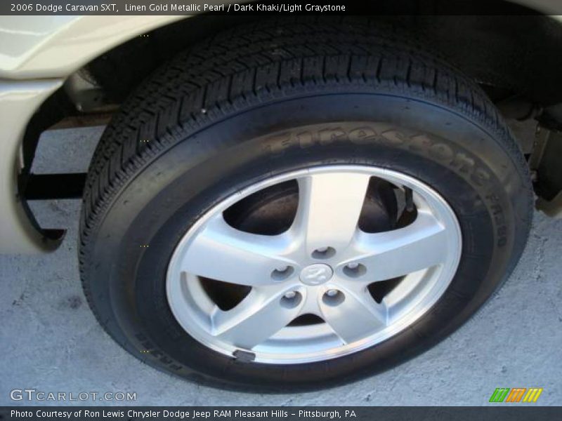 Linen Gold Metallic Pearl / Dark Khaki/Light Graystone 2006 Dodge Caravan SXT