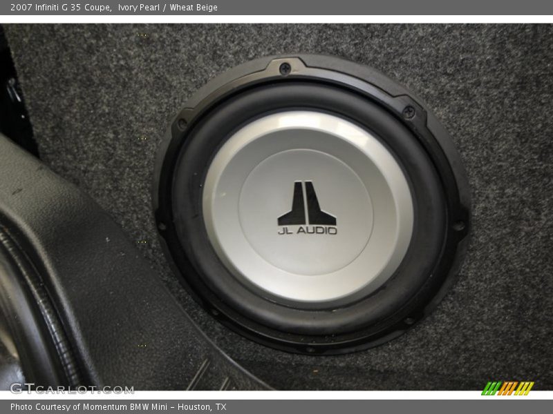 Ivory Pearl / Wheat Beige 2007 Infiniti G 35 Coupe