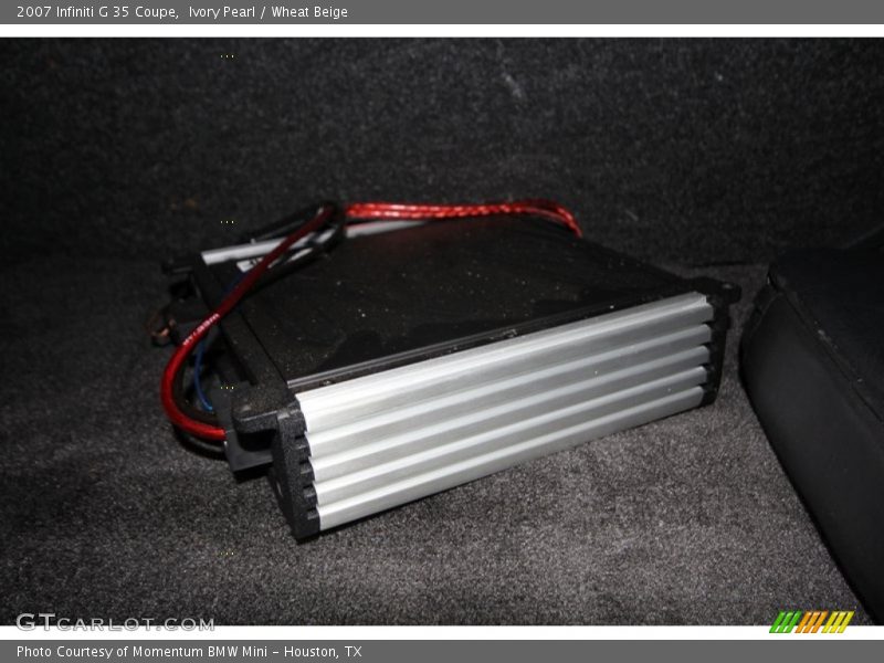 Ivory Pearl / Wheat Beige 2007 Infiniti G 35 Coupe