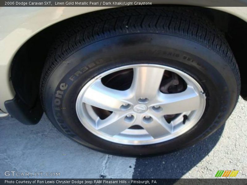Linen Gold Metallic Pearl / Dark Khaki/Light Graystone 2006 Dodge Caravan SXT