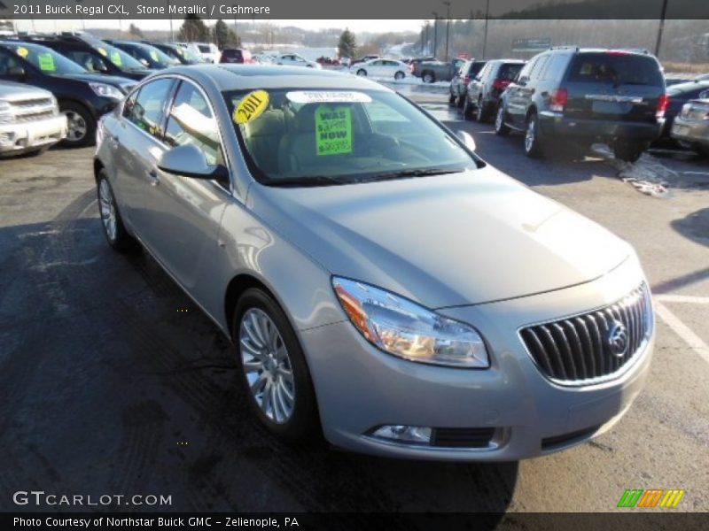 Stone Metallic / Cashmere 2011 Buick Regal CXL