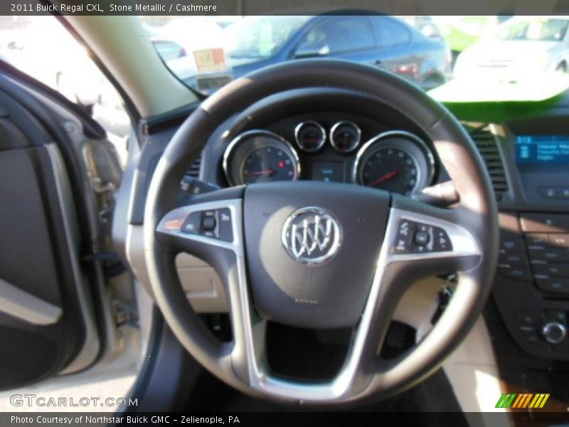 Stone Metallic / Cashmere 2011 Buick Regal CXL