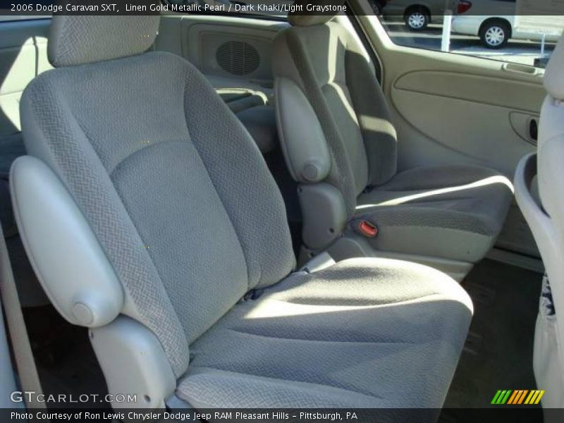 Linen Gold Metallic Pearl / Dark Khaki/Light Graystone 2006 Dodge Caravan SXT