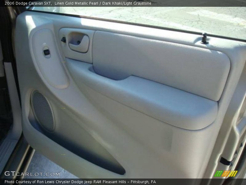 Linen Gold Metallic Pearl / Dark Khaki/Light Graystone 2006 Dodge Caravan SXT