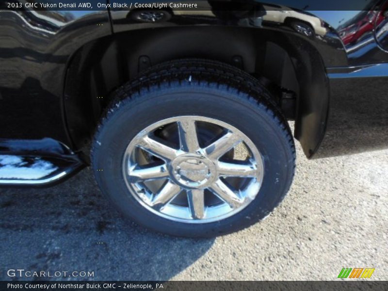 Onyx Black / Cocoa/Light Cashmere 2013 GMC Yukon Denali AWD