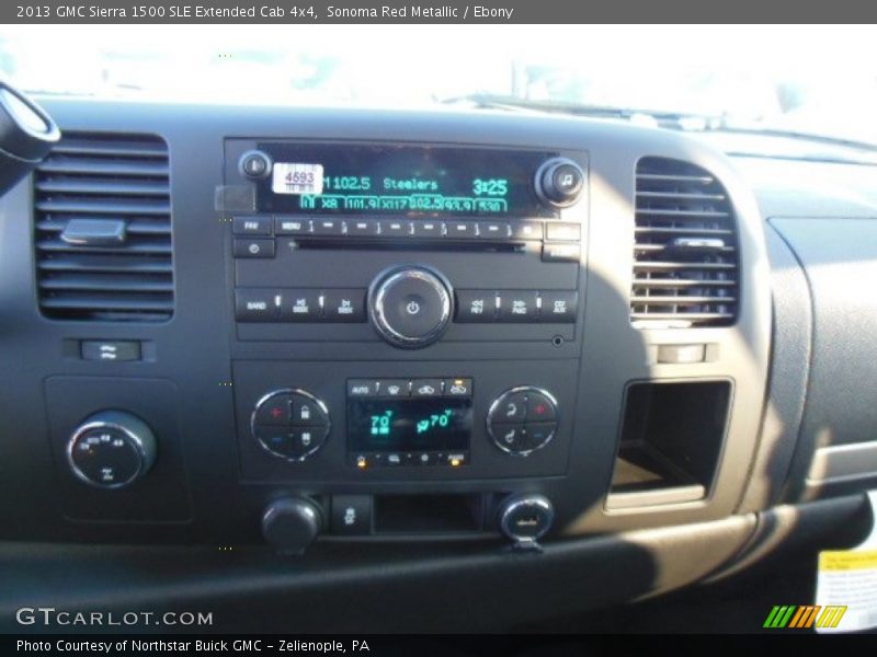 Sonoma Red Metallic / Ebony 2013 GMC Sierra 1500 SLE Extended Cab 4x4