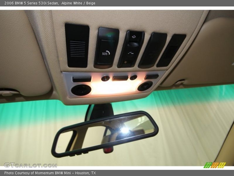 Alpine White / Beige 2006 BMW 5 Series 530i Sedan