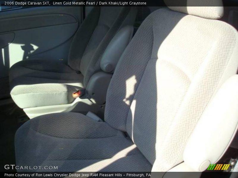 Linen Gold Metallic Pearl / Dark Khaki/Light Graystone 2006 Dodge Caravan SXT