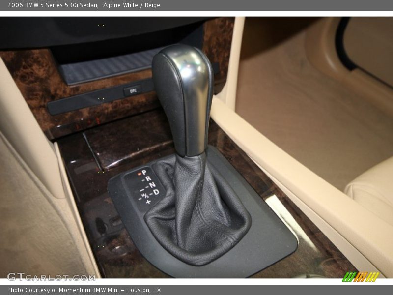 Alpine White / Beige 2006 BMW 5 Series 530i Sedan
