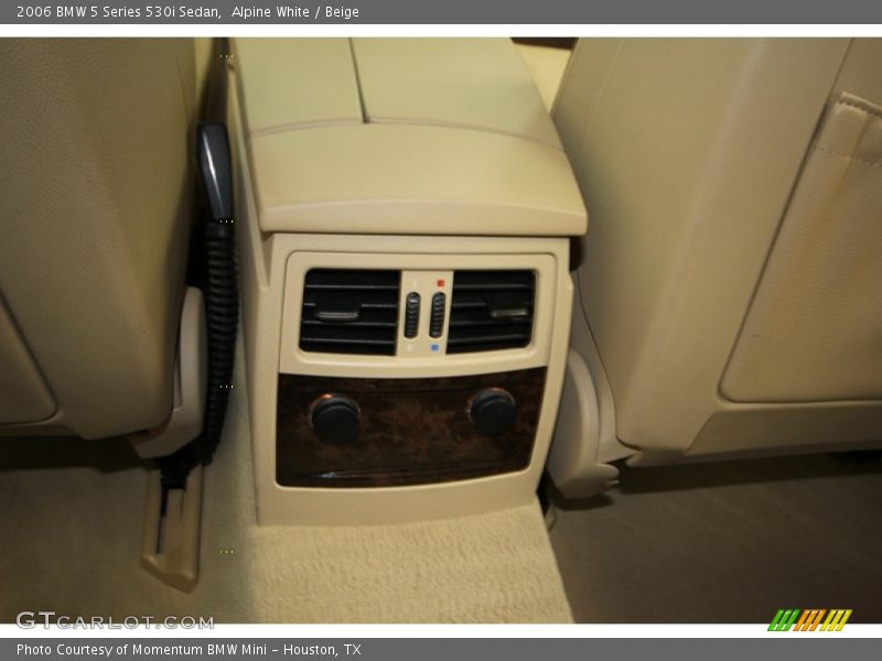 Alpine White / Beige 2006 BMW 5 Series 530i Sedan