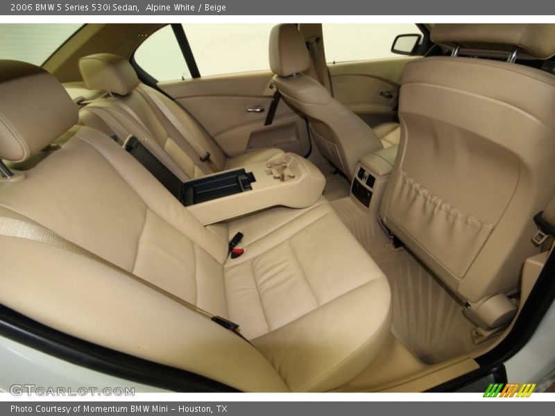 Alpine White / Beige 2006 BMW 5 Series 530i Sedan