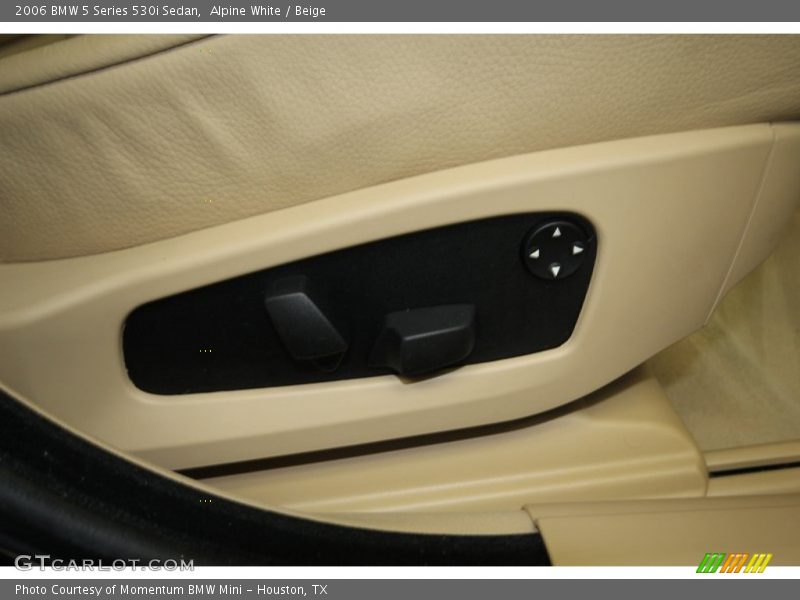 Alpine White / Beige 2006 BMW 5 Series 530i Sedan