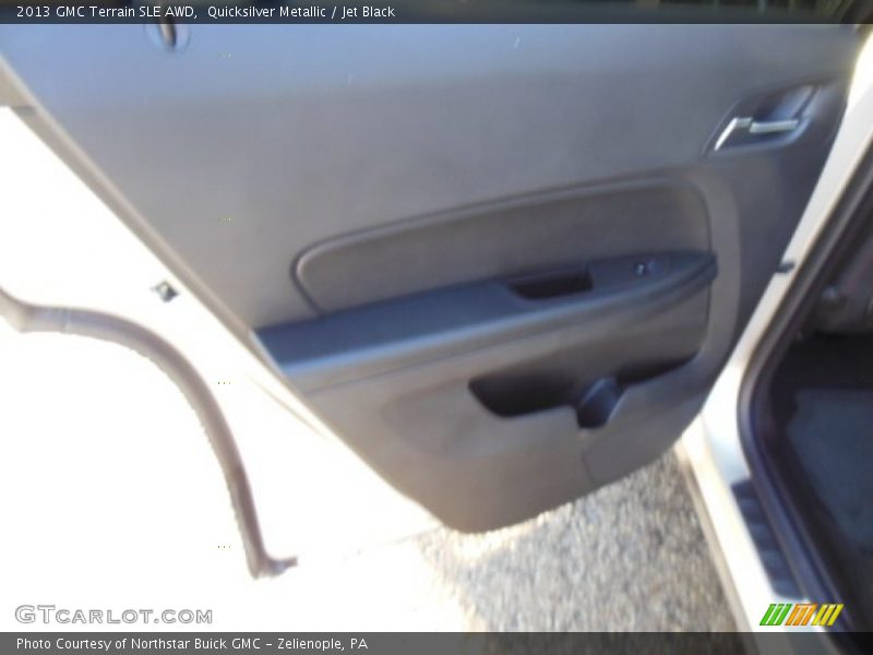 Quicksilver Metallic / Jet Black 2013 GMC Terrain SLE AWD