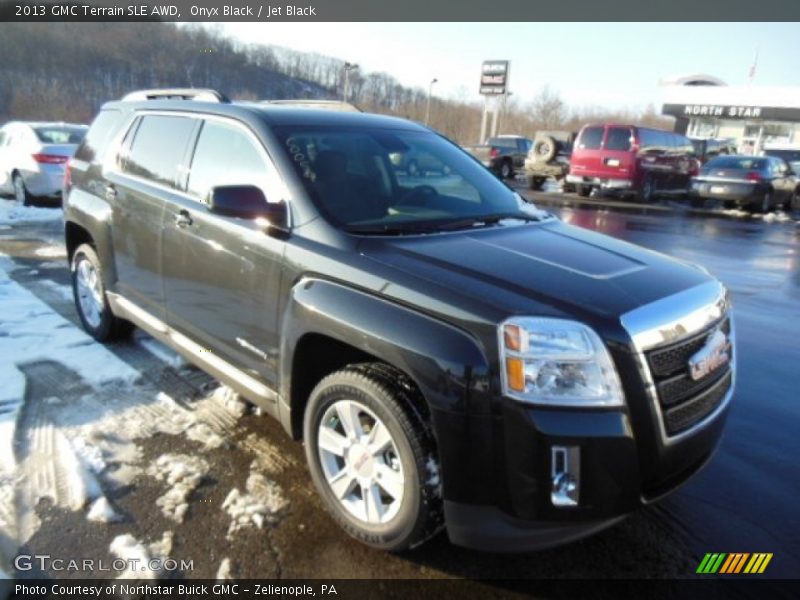 Onyx Black / Jet Black 2013 GMC Terrain SLE AWD