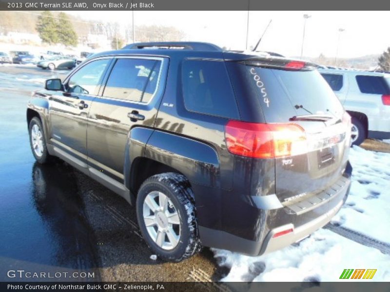 Onyx Black / Jet Black 2013 GMC Terrain SLE AWD