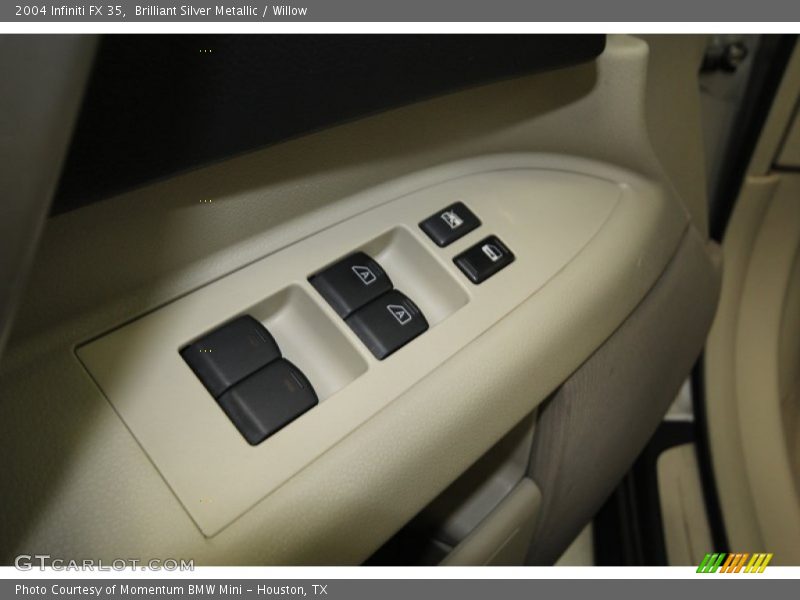 Brilliant Silver Metallic / Willow 2004 Infiniti FX 35