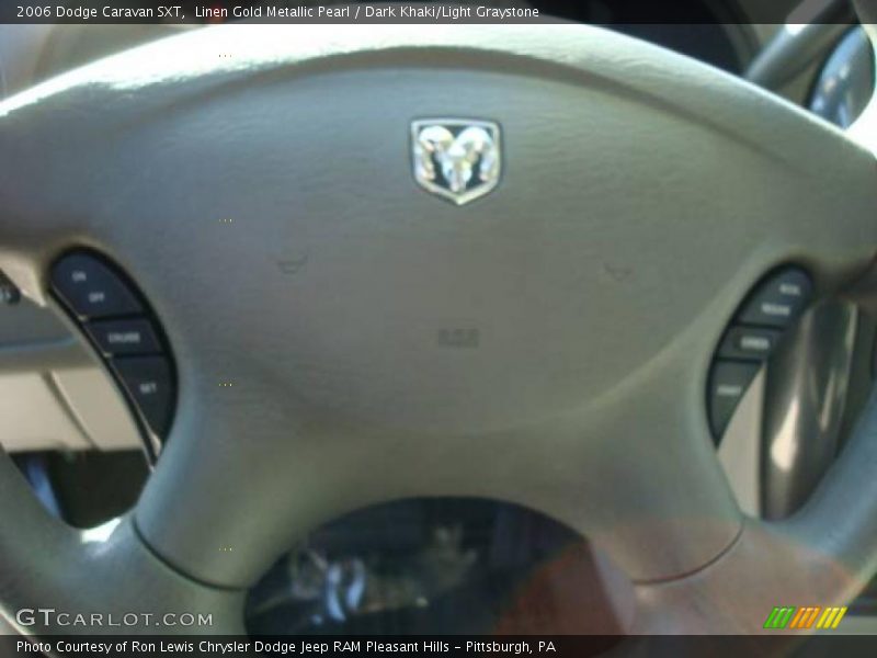 Linen Gold Metallic Pearl / Dark Khaki/Light Graystone 2006 Dodge Caravan SXT