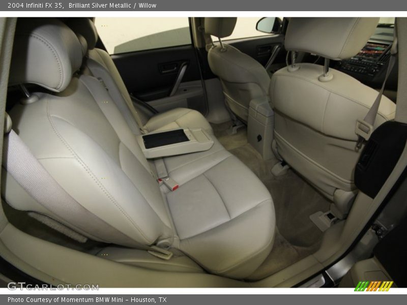 Brilliant Silver Metallic / Willow 2004 Infiniti FX 35