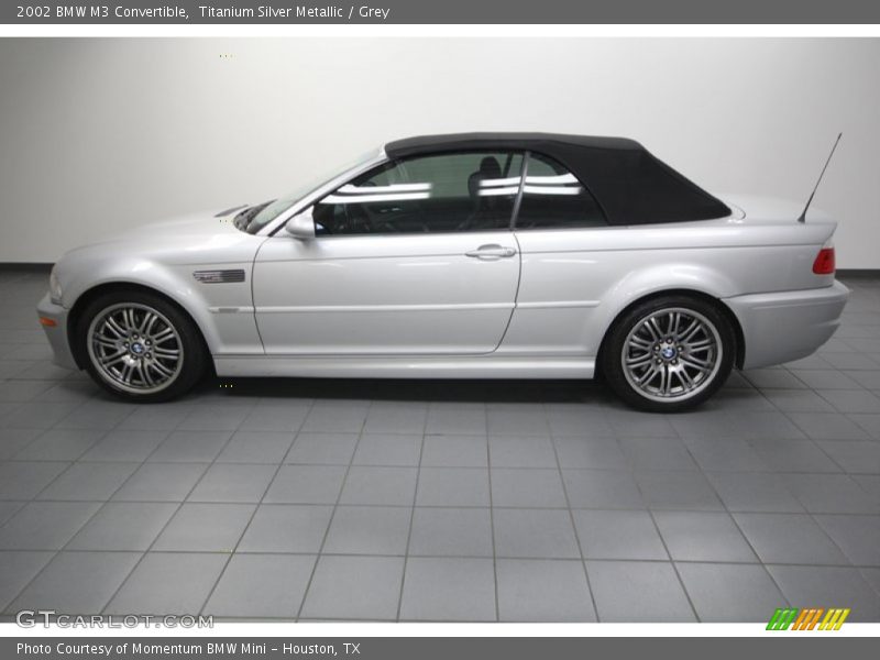  2002 M3 Convertible Titanium Silver Metallic