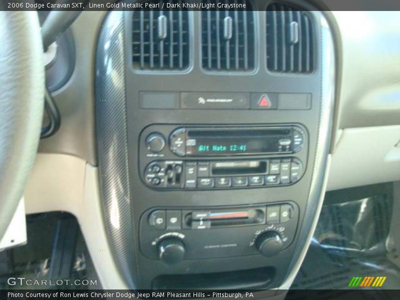 Linen Gold Metallic Pearl / Dark Khaki/Light Graystone 2006 Dodge Caravan SXT