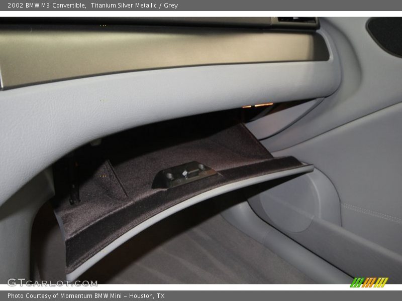 Titanium Silver Metallic / Grey 2002 BMW M3 Convertible