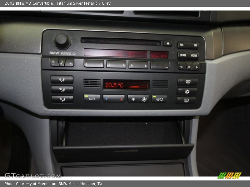Controls of 2002 M3 Convertible