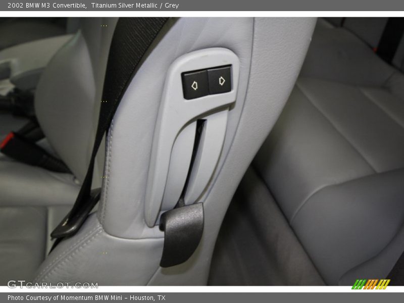 Titanium Silver Metallic / Grey 2002 BMW M3 Convertible